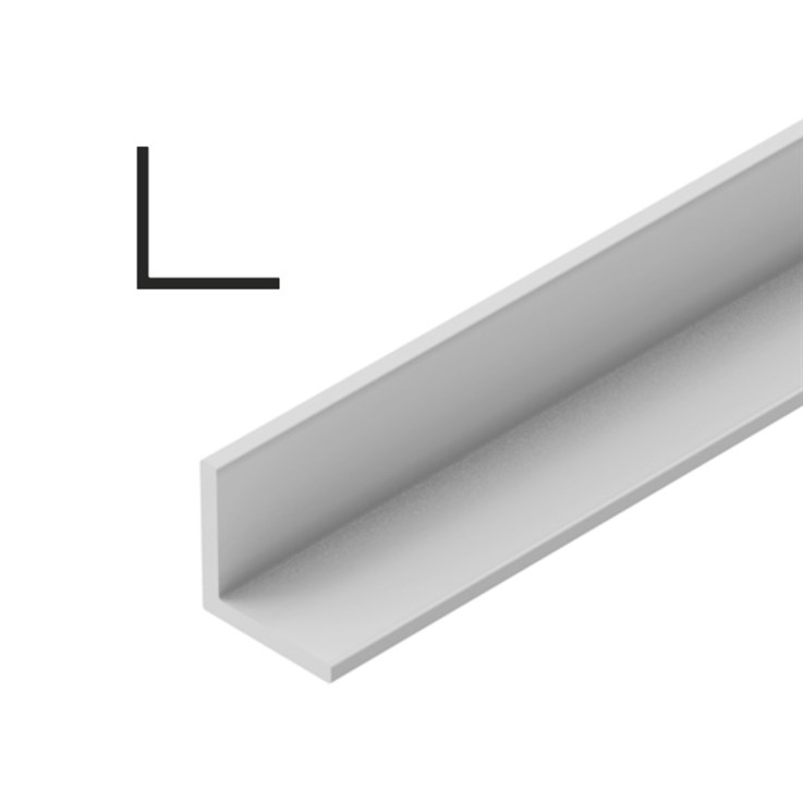 Square Aluminium Angle 12mm x 12mm x 2.4M AL01